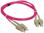 Patch cord MM OM4 SC-SC duplex 50/125 1.0m